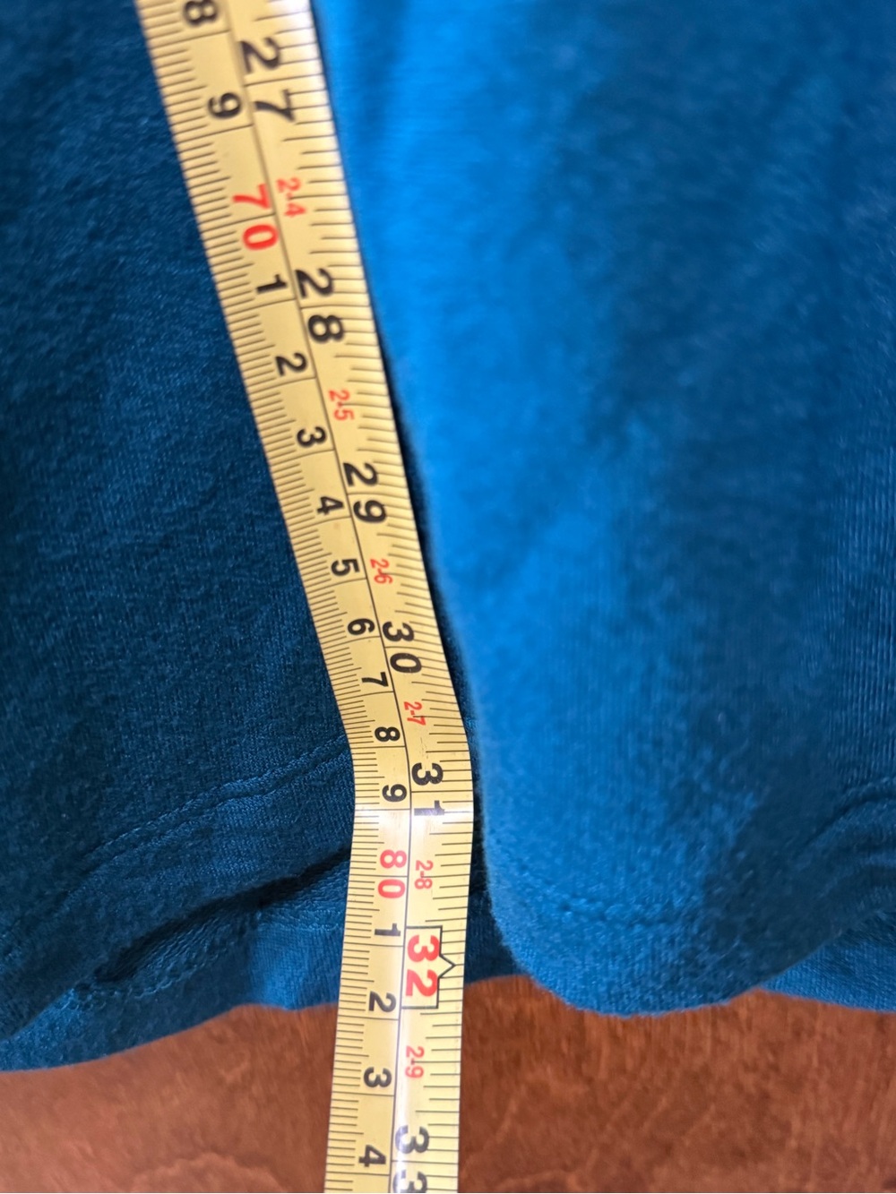Athleta Teal Crewneck Long Sleeve Top - Picture 5 of 5